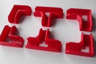 Zestaw Uchwytów Stolarskich Trzecia Ręka 16mm+Szablon do Korpusów Meblowych