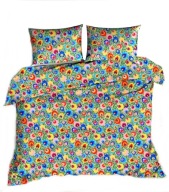 pościel z kory 180x200 + 2x70x80 +2x40x40 guzik K 101-1 folk szary