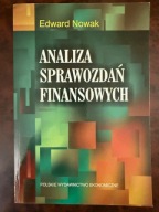 Analiza spawozdań finansowych Edward Nowak