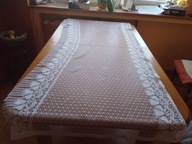 Śliczna biała zazdrostka w gruszki - 156/74/64 cm !!