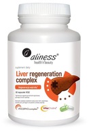Aliness Liver Regeneration Complex regeneracja detox 90kap wsparcie wątroby