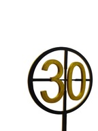 topper na tort dekoracja urodziny personalizacja CELOWNIK 20,30,40!!!