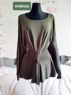 SWETER BLUZKA BASKINKA ALA SPÓDNICZKA Z GORSETEM