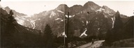 TATRY -Z DROGI DO MORSKIEGO OKA-zdjęcie podwójne z 12 lipca 1936 roku