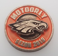 Znaczek, odznaka, blacha zlotowa, motocyklowa No.1337