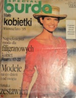 Burda special małe kobietki 1/1995 szycie wykroje krawieckie vintage retro