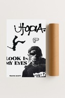 Plakat bez ramy 40x50 cm Travis Scott Utopia | Pomysł na Prezent