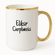 KUBEK ELEGANT 425ml ELIKSIR CIERPLIWOŚCI do pracy dla nauczyciela