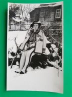 PRL kobieta strój góralski Zakopane 50te (408a)