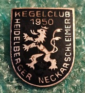 ODZNAKA KEGELCLUB HEIDELBERGER NECKARSCHLEIMER KLUB KRĘGLARSKI - NIEMCY