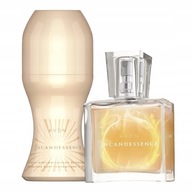 Zestaw AVON Incandessence Perfumy 30ml Roll On Dezodorant Woda perfumowana
