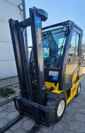Wózek widłowy YALE GDP30VX 3 T, DIESEL, kabina, przesuw, wolny skok, UDT.