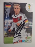 Karta panini autograf Niemcy World Cup Brasil 2014 Philipp Lahm