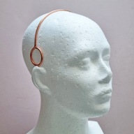 Opaska na głowę z miedzi. Odpromiennik.