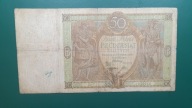 Banknot 50 zloty 1929,seria CI