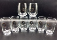 Graf von Zedtwitz Vintage 6 literatek+ 2 kieliszki