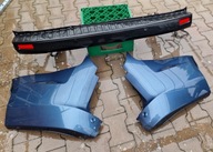 ford transit custom 2018-23' zderzak tyl tylny narozniki blue metallic