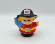 Markowa figurka z 2001 dziewczynka STRAŻAK stara