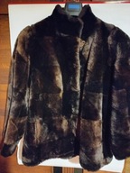 Futro kożuch kurtka 48 skóra naturalna owcza jak nowe