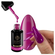 Boska Nails Lakier hybrydowy do paznokci fioletowy 6ml 472 Grape Samba