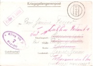 OFLAG VII A MURNAU -list jeniecki -PAWŁÓW K.LUBLINA -obieg 1941 rok