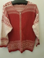 VERO MODA WZÓR NORWESKI SWETER M\L CARDIGAN SWETR