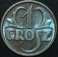 1 grosz 1932 - menniczy egzemplarz
