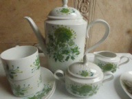 Bawaria sygnowany mini serwis 6 os kawa