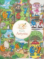 Kolorowanki 67 "SIX SEVEN" Kartki do kolorowania 50 szt Mały_Artysta