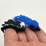 Brelok Jaskółka 3D Druk 3D Zawieszka do Kluczy i Plecaka