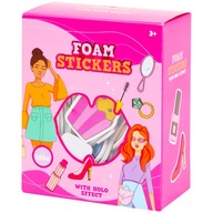 NAKLEJKI PIANKOWE z Holograficznymi Elementami 100 szt MODA BEAUTY