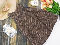 POMP DE LUX - SZTRUKSOWA SUKIENKA BOMBKA r 86