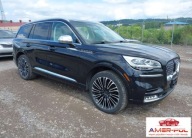 Lincoln Aviator 2022r., Black Label, 3L, od ubezpieczalni 3.0 Benzyna 406KM