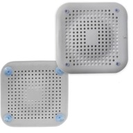 SITKO BLOKUJĄCE WŁOSY SILIKONOWA OSŁONA ZLEWU WANNY DUZE 14.5CM