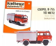 Kultowe Ciężarówki z PRL-u 122 CSEPEL D-755 TU METZ Straż Pożarna