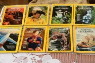national geographic Magazine.Angielski. 1977 rok. 8 sztuk.
