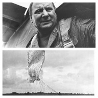 TADEUSZ KALINOWSKI 2x fotografia fotos film CZERWONE BERETY 24x30