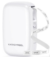 DRUKARKA ETYKIET BLUETOOTH TERMICZNA PRZENOŚNA KOMPAKTOWA BIAŁA NA PREZENT