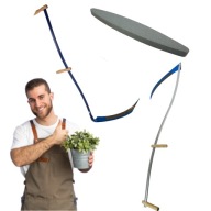 KOSA RĘCZNA KUTA 70 CM DO TRAW WYPROFILOWANE KOSISKIEM I UCHWYTAMI 2 KG