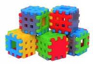 Klocki Konstrukcyjne 90 Elementów - Kreatywna Zabawa, Produkt Polski!