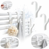 HACZYK WIESZAK WIESZAKI NA RĘCZNIKI GRZEJNIK KALORYFER UCHWYT ZESTAW 6x HIT