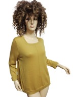 LAURA ASHLEY SWETER wełniany wełna merino 38/ 40