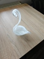 Szklany łabądz murano