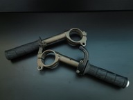 Kierownice ZX6R 636 2005 2006 clip on manetki rolgaz komplet