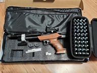 Pistolet wiatrówka Diana Airbug 4,5 mm CO2 + sporo dodatków - prawie nowa