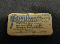 Pojemnik na tabletki Panflavin Bayer 2 WŚ plastik Niemcy oryginał