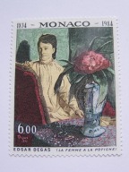 Monako - Edgar Degas - malarstwo - Mi. 1670 **
