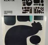 IKEA Klatta Wall Stickers 703.179.01 New NAKLEJKA NA ŚCIANĘ KURA