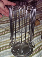 Stojak na kapsułki z kawą Cafisimo używany, dawny model z szarym spodem