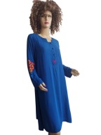 NSHA TUNIKA sukienka DŁUGA HAFTOWANA 36/38 NOWA